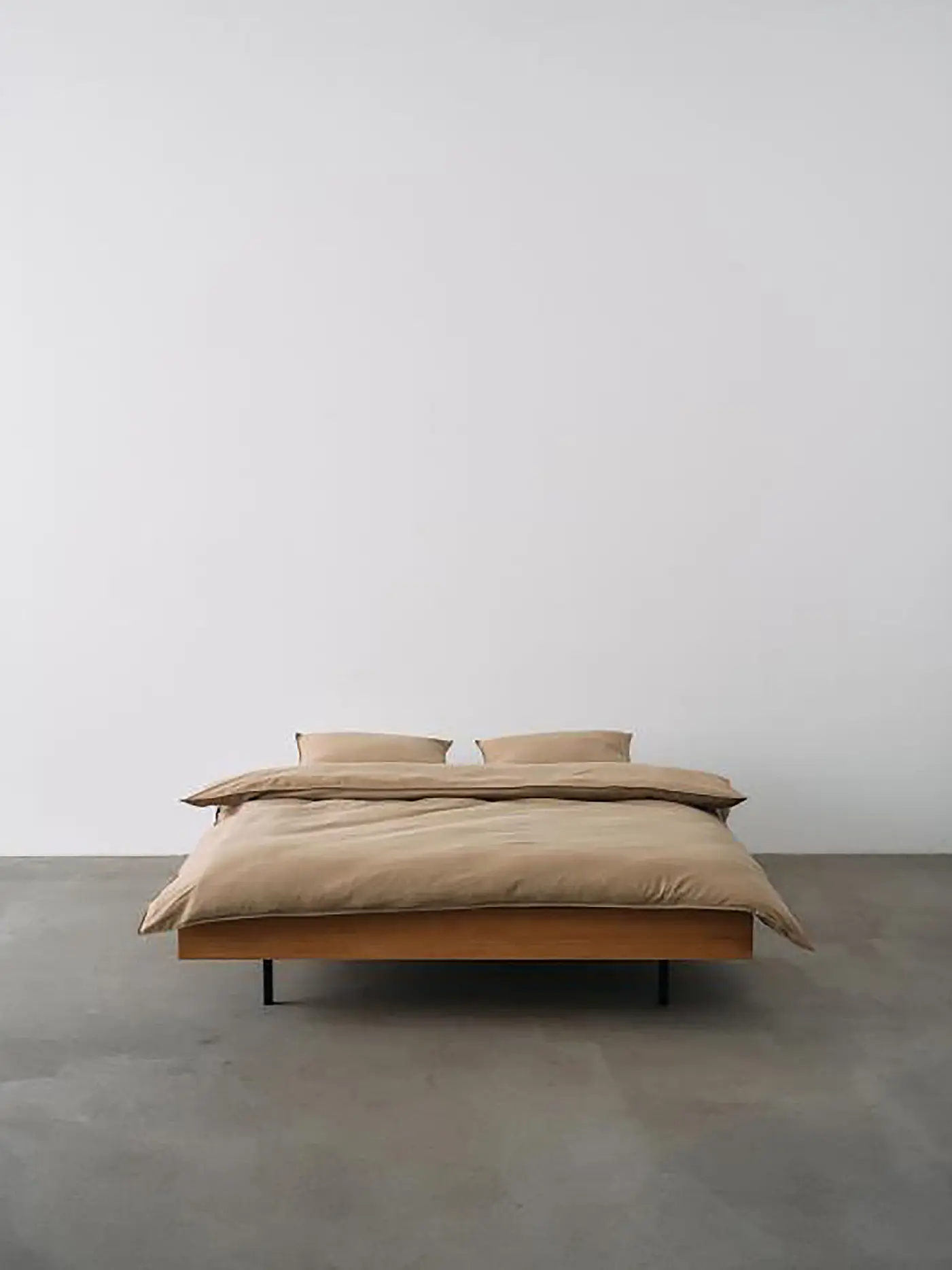 MARC O'POLO HOME | Perkal Bettwäsche SENJA 70x90cm / 140x200cm Walnut | 